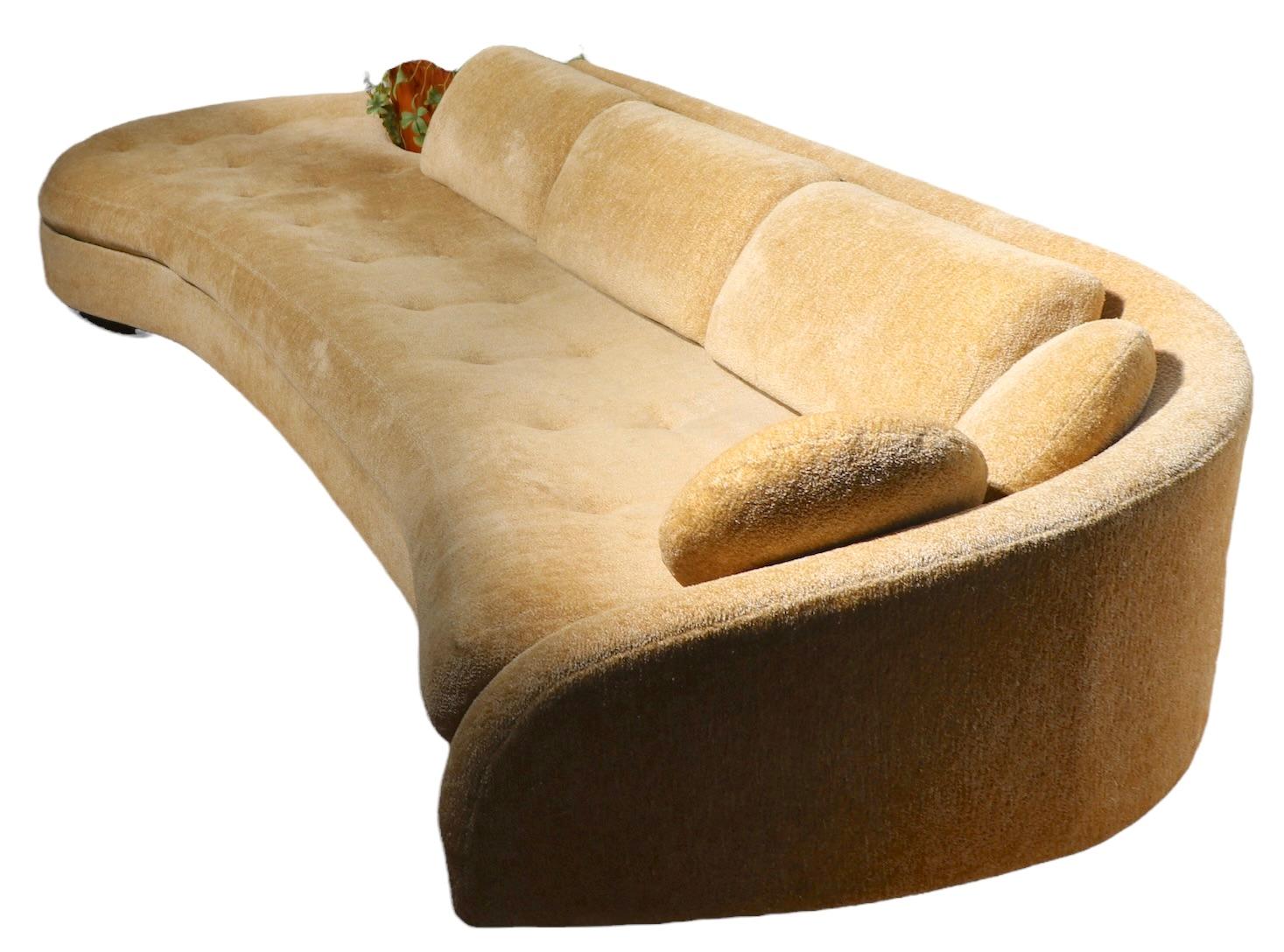 20th Century Adrian Pearsall Cloud Sofa in Excellent Original Condition, ca. 1960’s For Sale