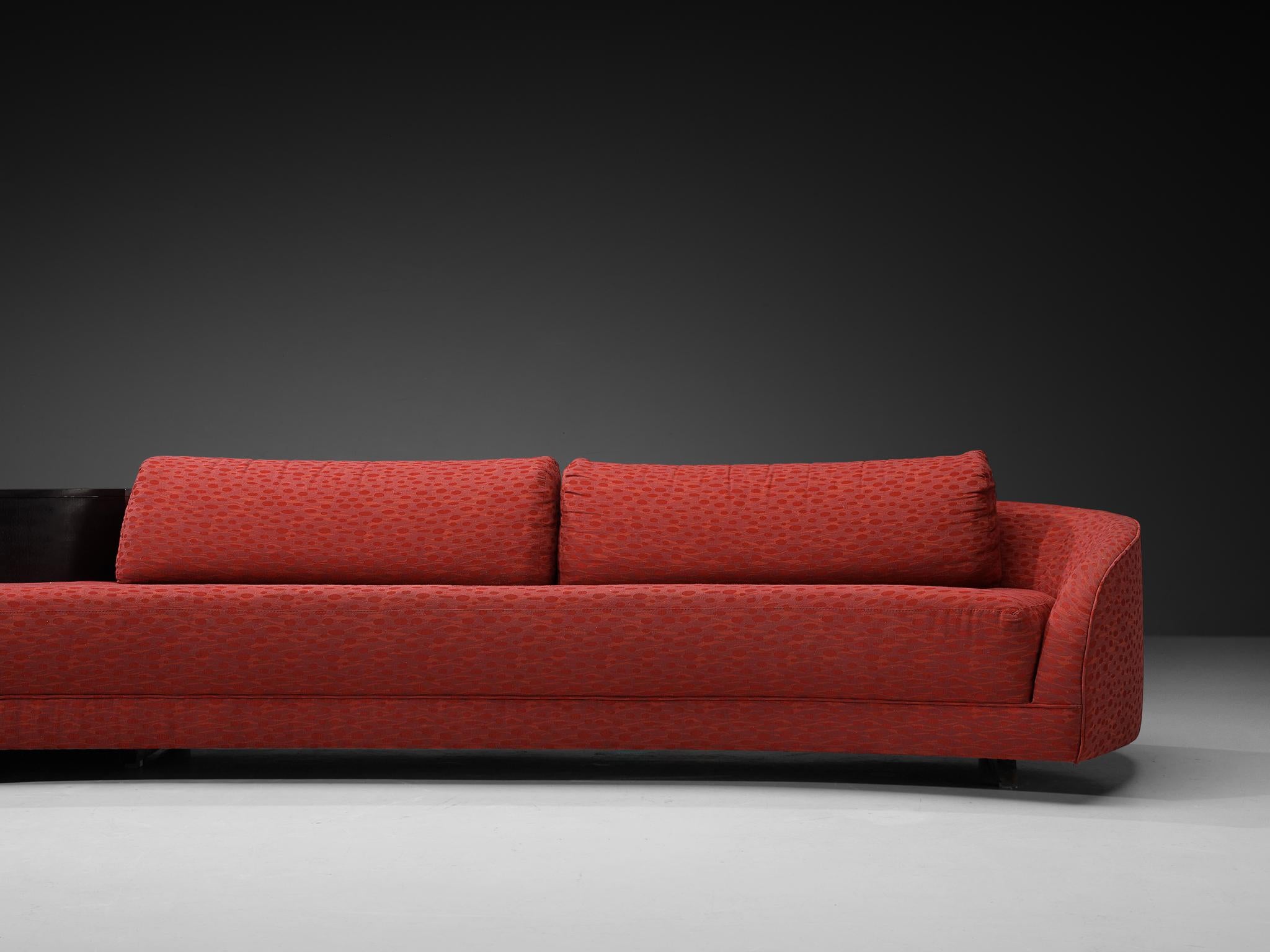 Adrian Pearsall 'Cloud' Sofa in illustrativem Stoff im Angebot 3