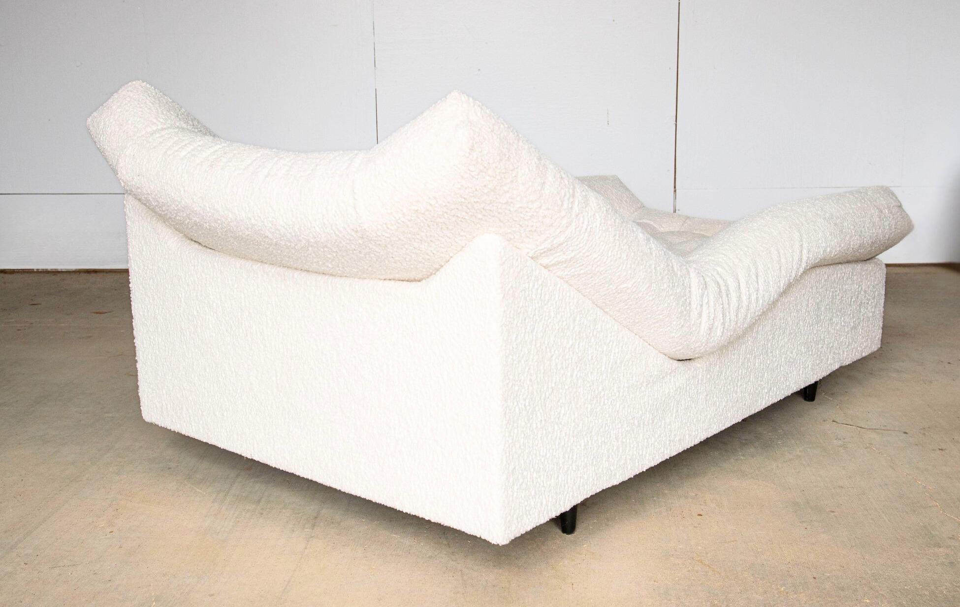 Upholstery Adrian Pearsall Cocoon Chaise Lounge For Sale
