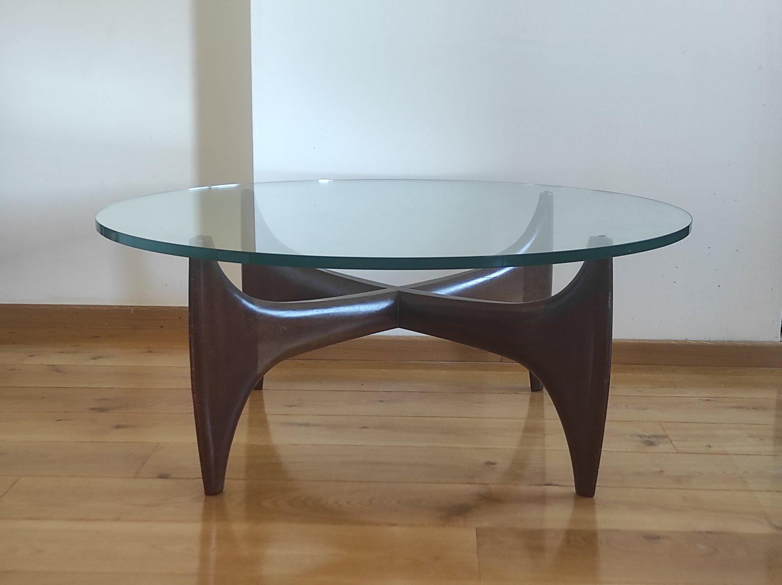 American Adrian Pearsall Coffee Table 1970s For Sale
