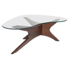 Adrian Pearsall Coffee Table for Craft Associates in Walnut