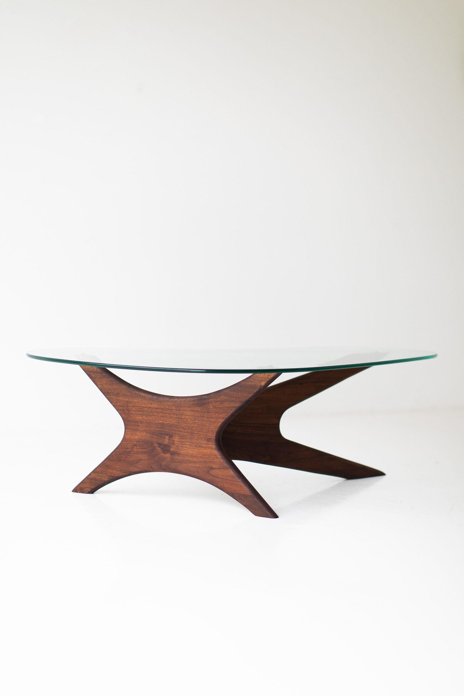 Walnut Adrian Pearsall Coffee Table for Craft Associates Inc.