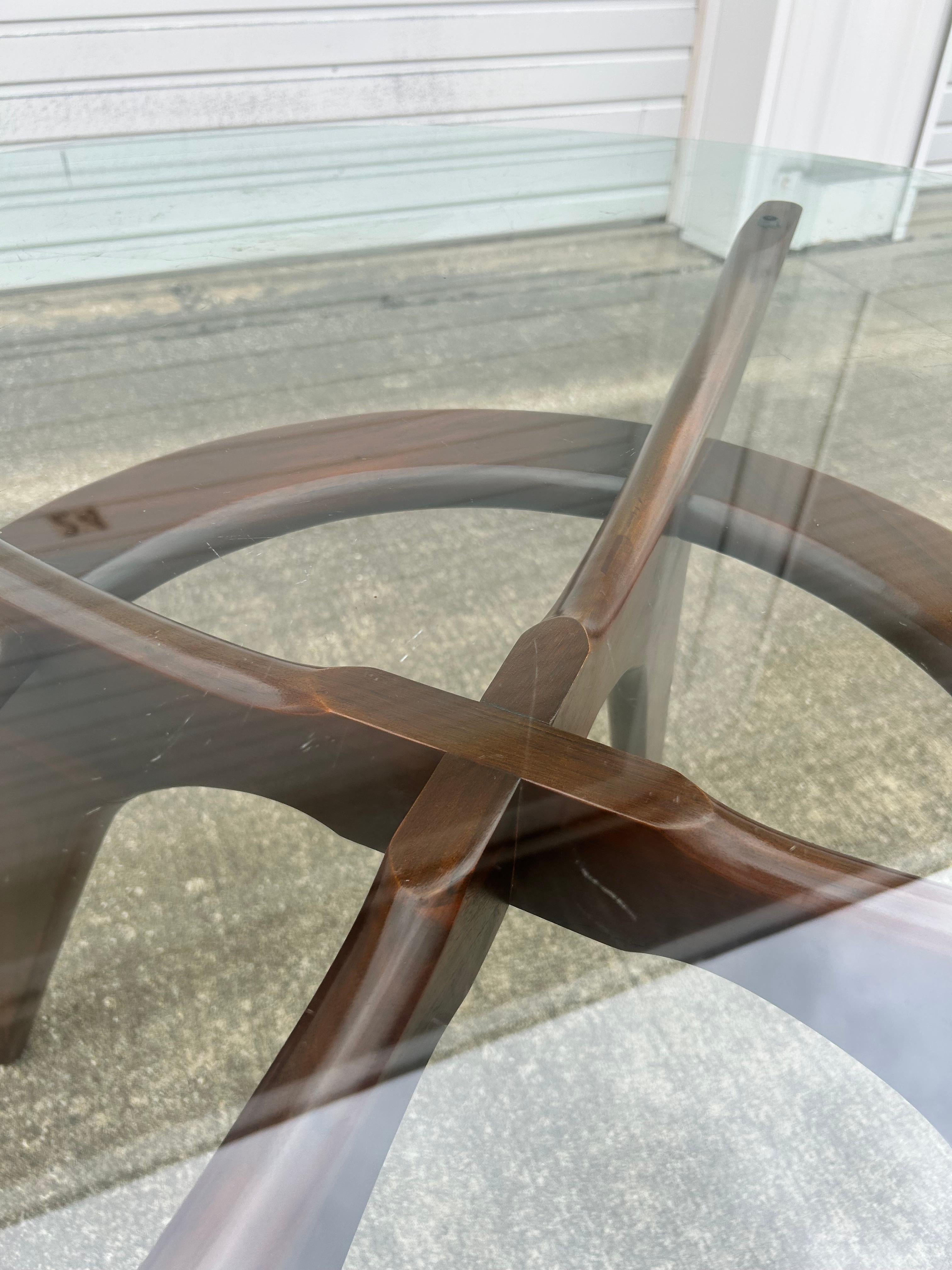 Adrian Pearsall Compass Dining Table for Craft Associates For Sale 4