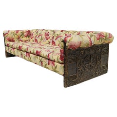 Adrian Pearsall Craft Associates Long Sculpted Brutalist Sofa Couch