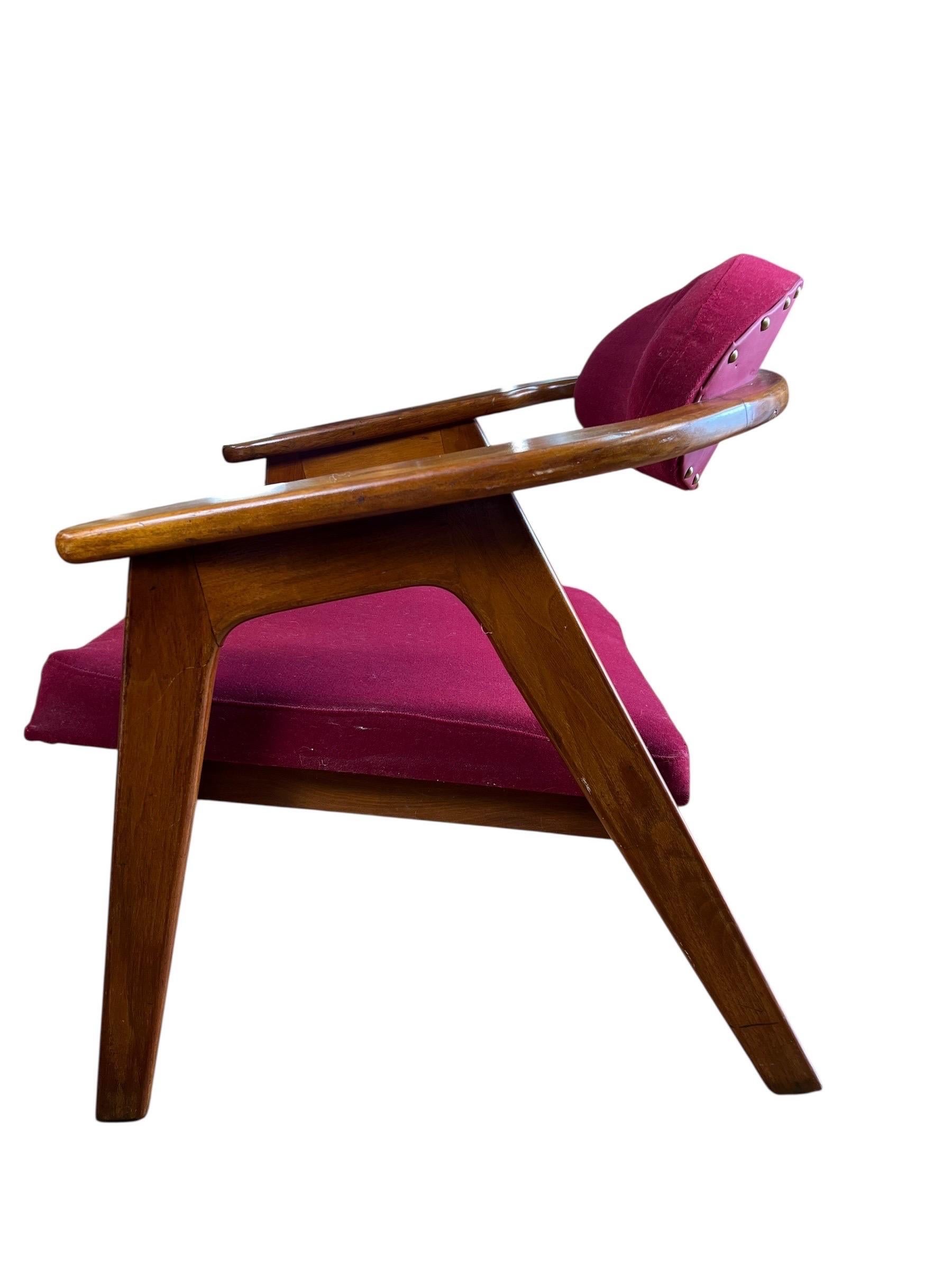 Adrian Pearsall Craft Associates Loungesessel (Moderne der Mitte des Jahrhunderts) im Angebot