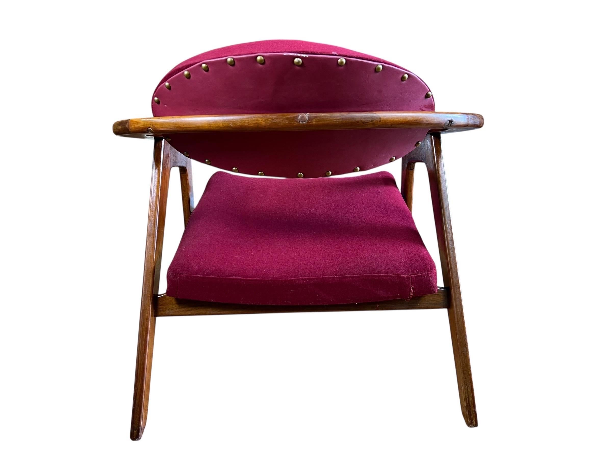 Adrian Pearsall Craft Associates Loungesessel im Zustand „Gut“ im Angebot in Esperance, NY