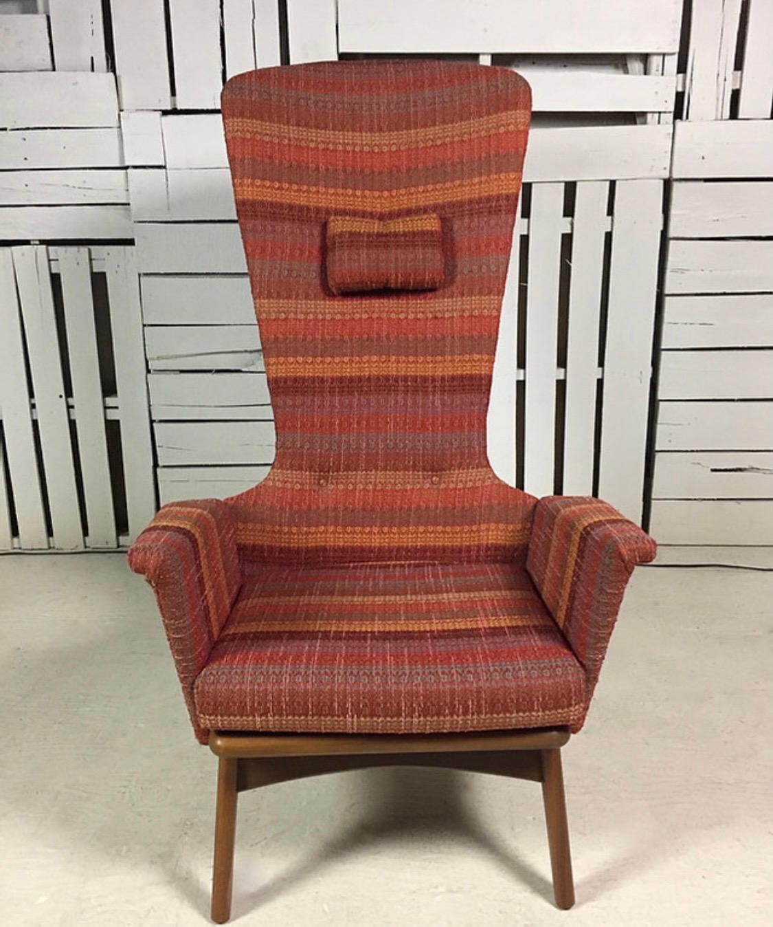 Mid-Century Modern Adrian Pearsall Craft Associates Lounge Chair Original For Sale