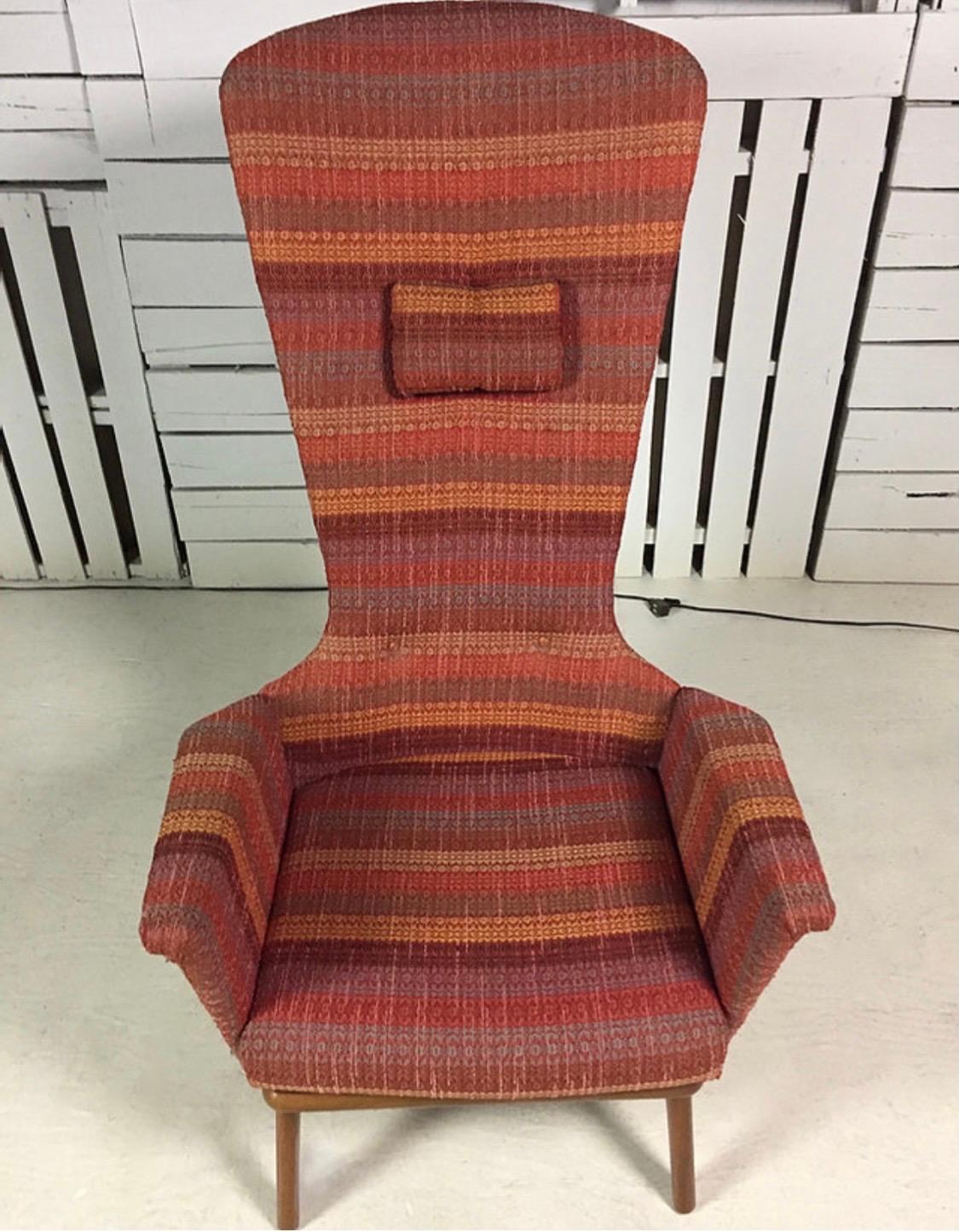 American Adrian Pearsall Craft Associates Lounge Chair Original For Sale