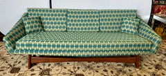Adrian Pearsall Craft Associates Newly Upholstered Mid-Century Modern Sofa