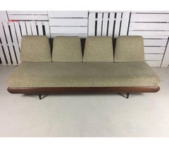 Adrian Pearsall for Craft Associates Walnut Sofa Model 1967-S
