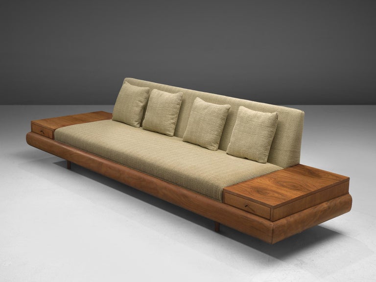 Mid-20th Century Adrian Pearsall Customizable '1709-S' Platform Sofa
