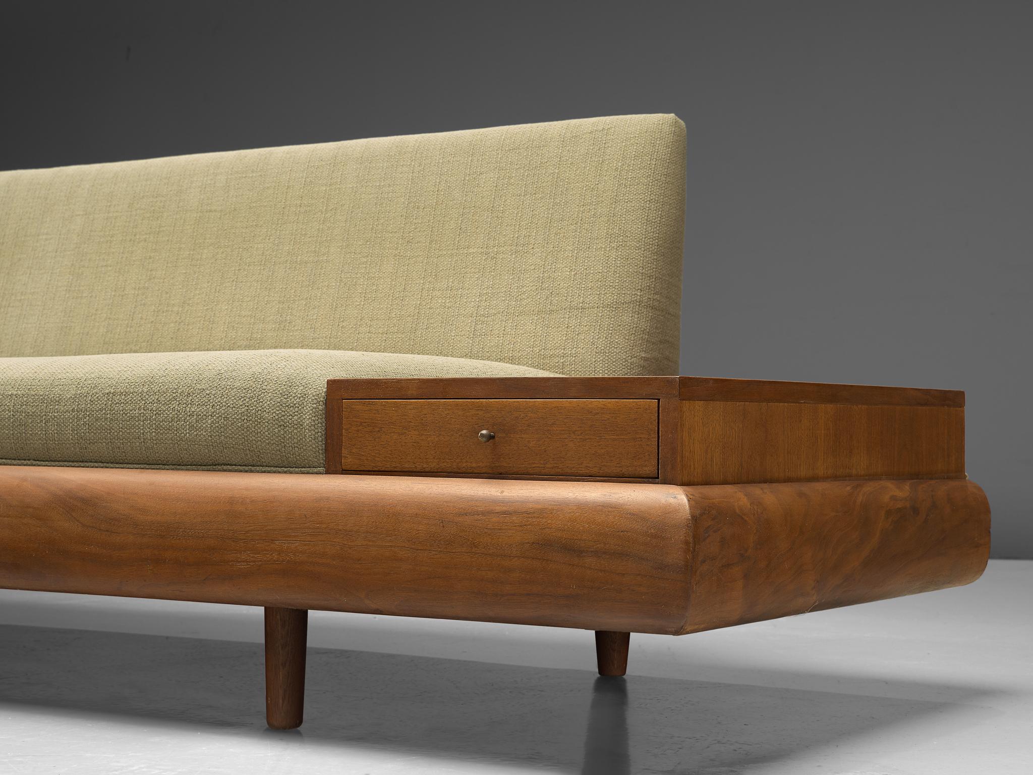 Adrian Pearsall Customizable '1709-S' Platform Sofa In Excellent Condition In Waalwijk, NL