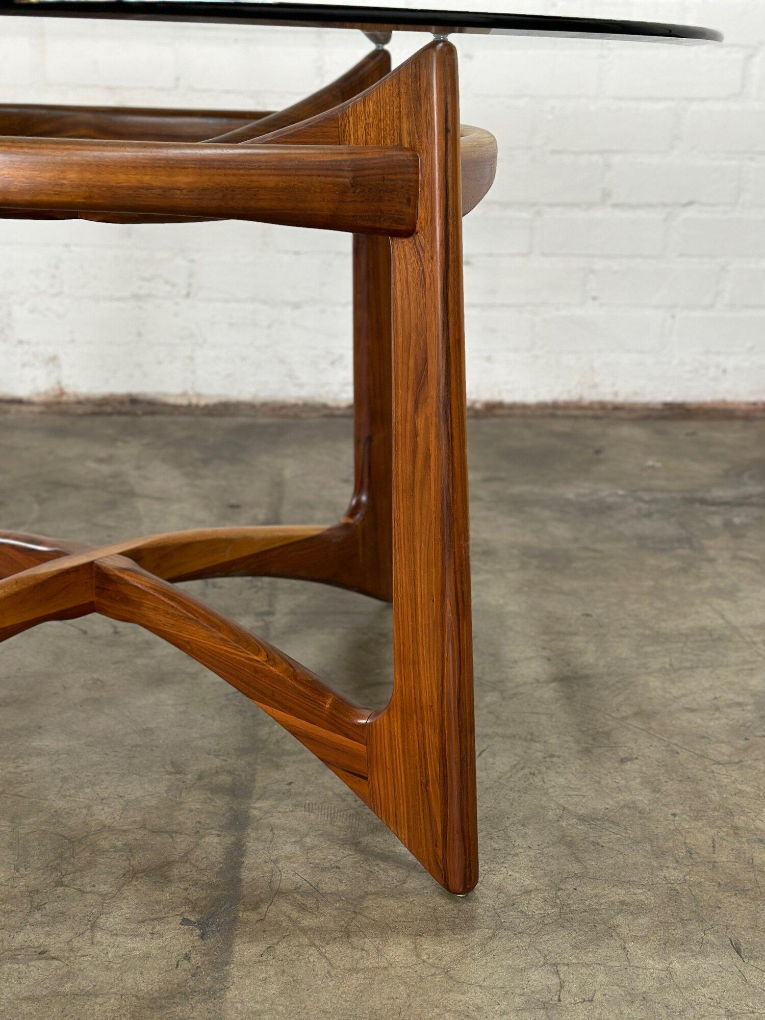 Walnut Adrian Pearsall dining table For Sale