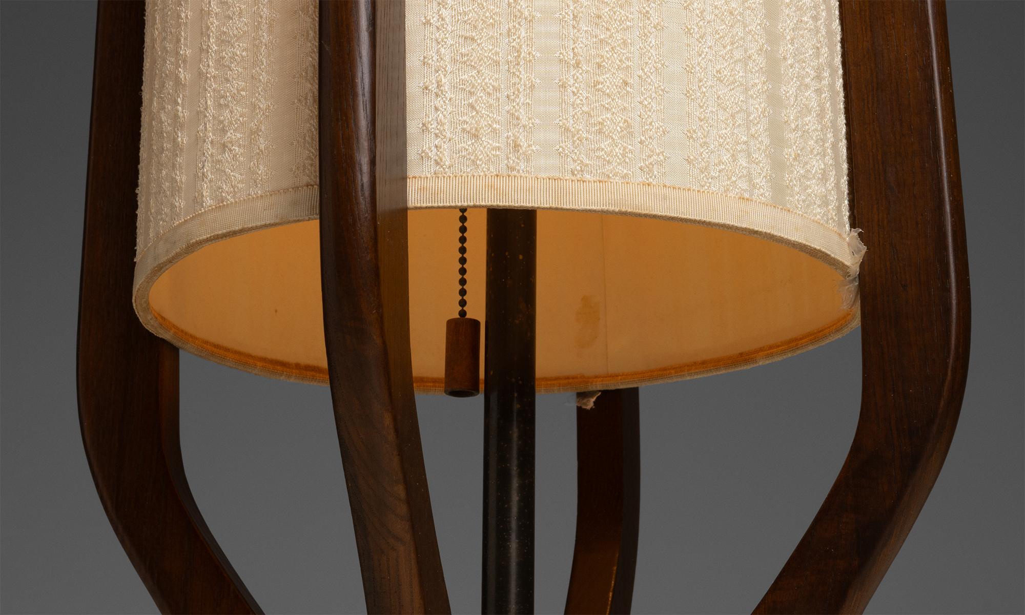 Adrian Pearsall Floor Lamp, America 1950 In Distressed Condition In Culver City, CA