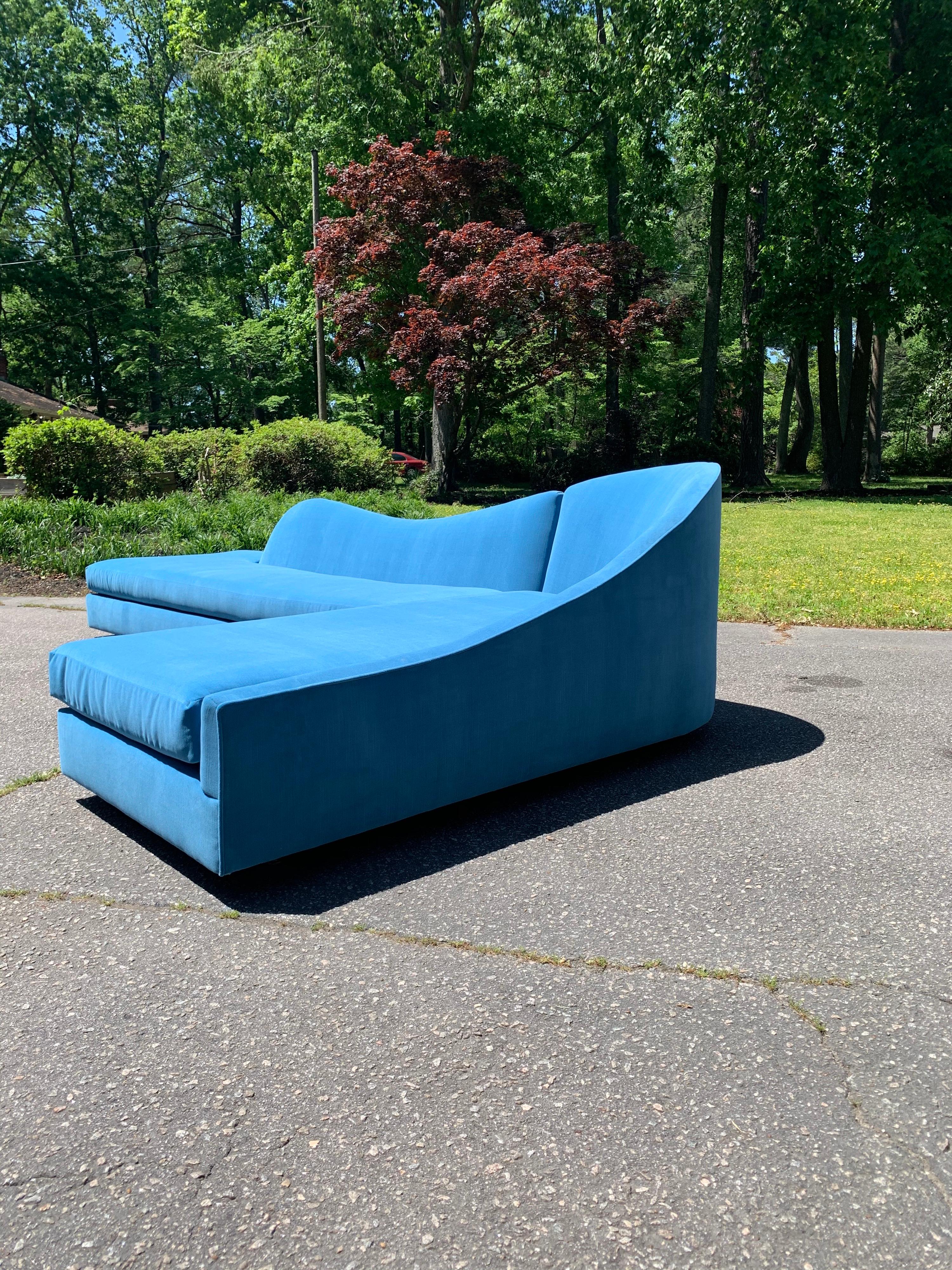 Mid-Century Modern Adrian Pearsall for Craft Associates 2-Piece Sectional Cloud Sofa