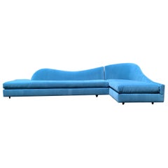 Adrian Pearsall for Craft Associates 2-Piece Sectional Cloud Sofa