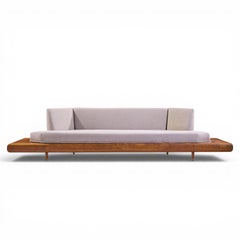 Adrian Pearsall for Craft Associates 2006-S Mid Century Walnut Sofa