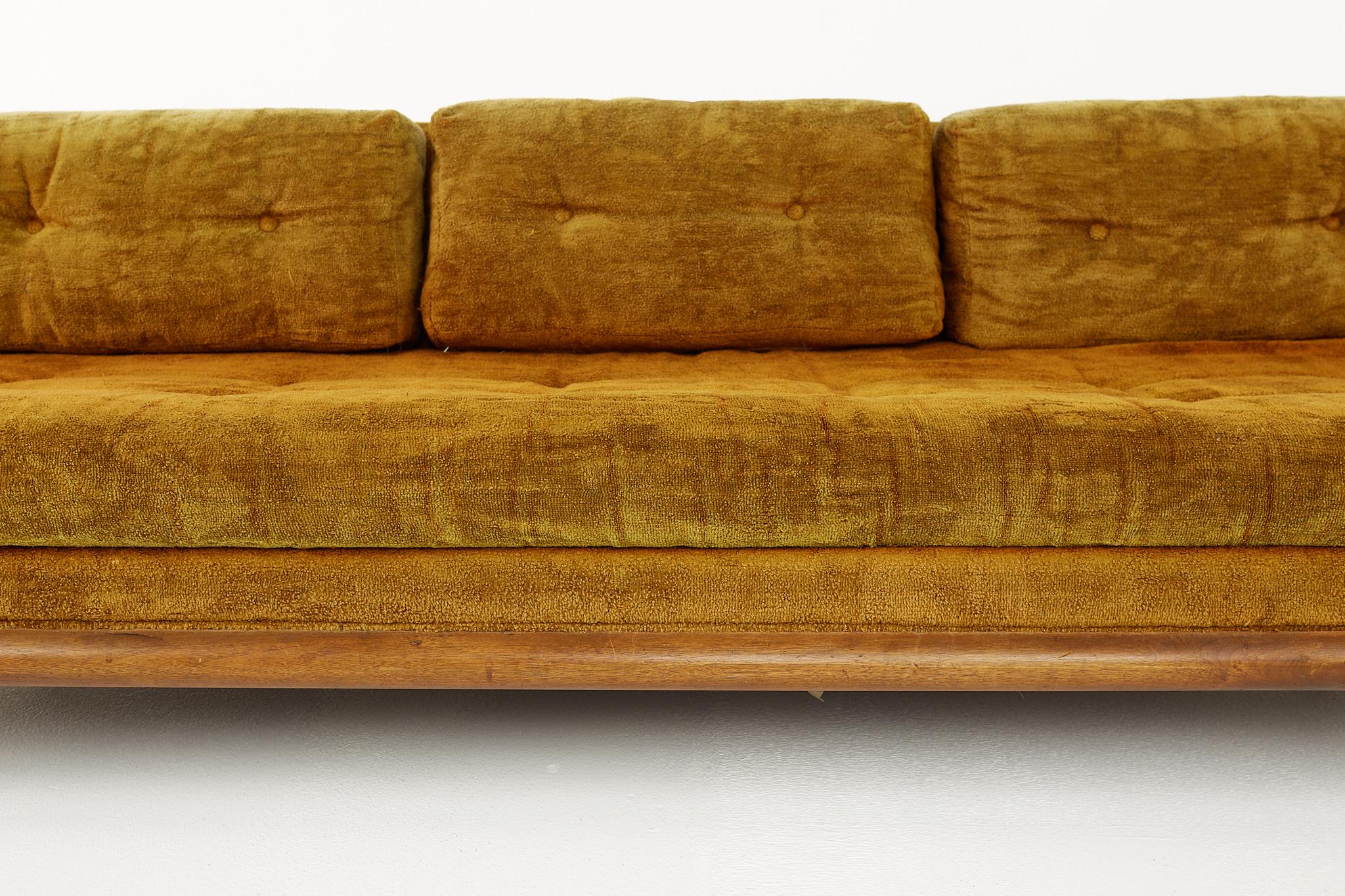 Upholstery Adrian Pearsall for Craft Associates 3780 Mid Century Sofa