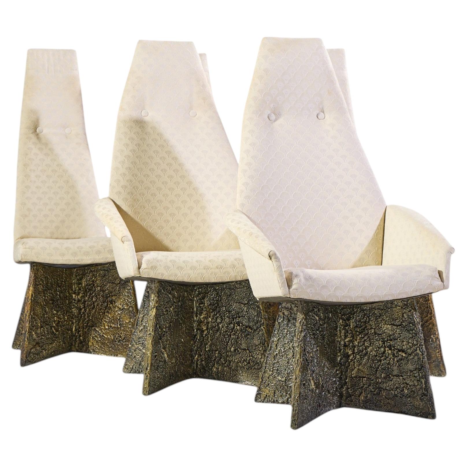 Adrian Pearsall for Craft Associates Brutalist Dining Chairs - Set of 6