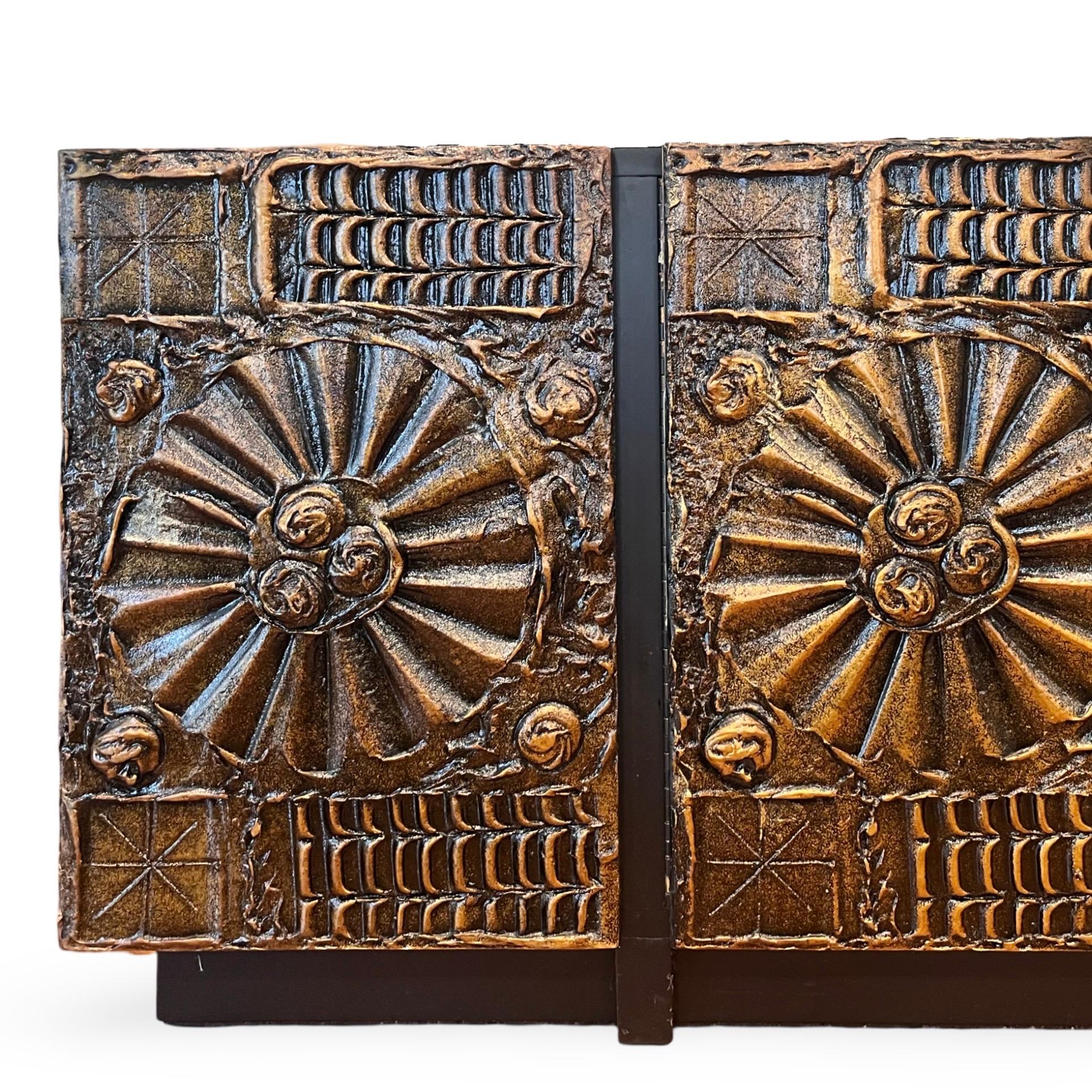 Adrian Pearsall for Craft Associates Brutalist Goop Credenza c. 1970s 1