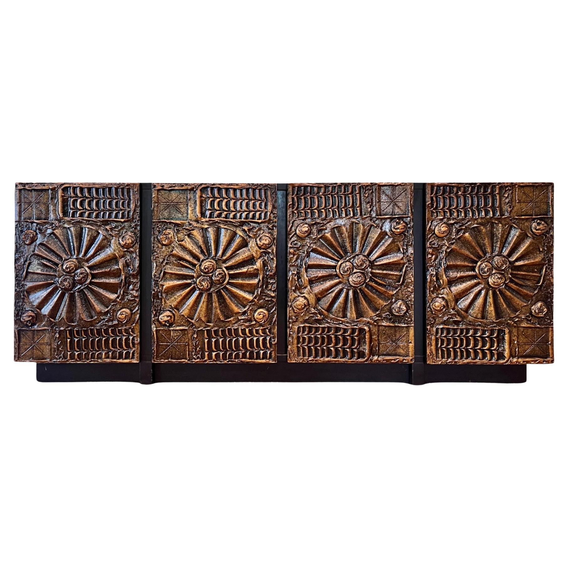 Adrian Pearsall for Craft Associates Brutalist Goop Credenza c. 1970s