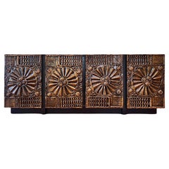 Adrian Pearsall for Craft Associates Brutalist Goop Credenza c. 1970s