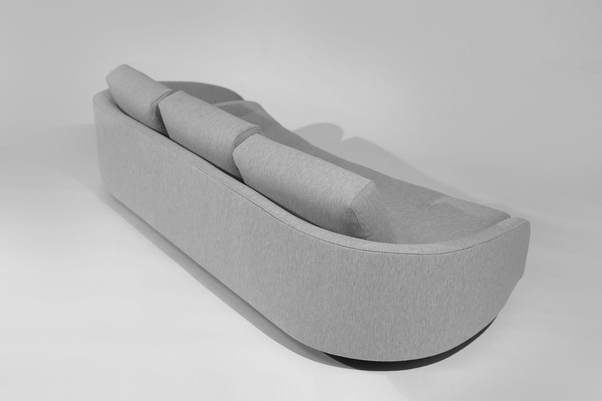 20ième siècle Adrian Pearsall for Craft Associates Cloud Sofa, C. 1950s en vente