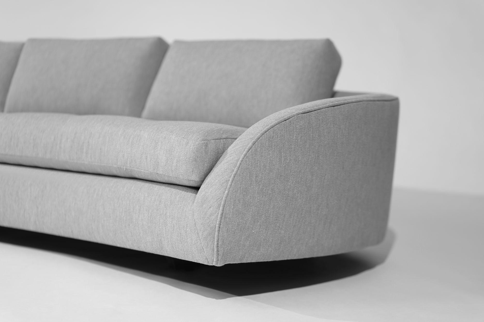 Adrian Pearsall für Craft Associates Wolken-Sofa, ca. 1950er Jahre im Angebot 1