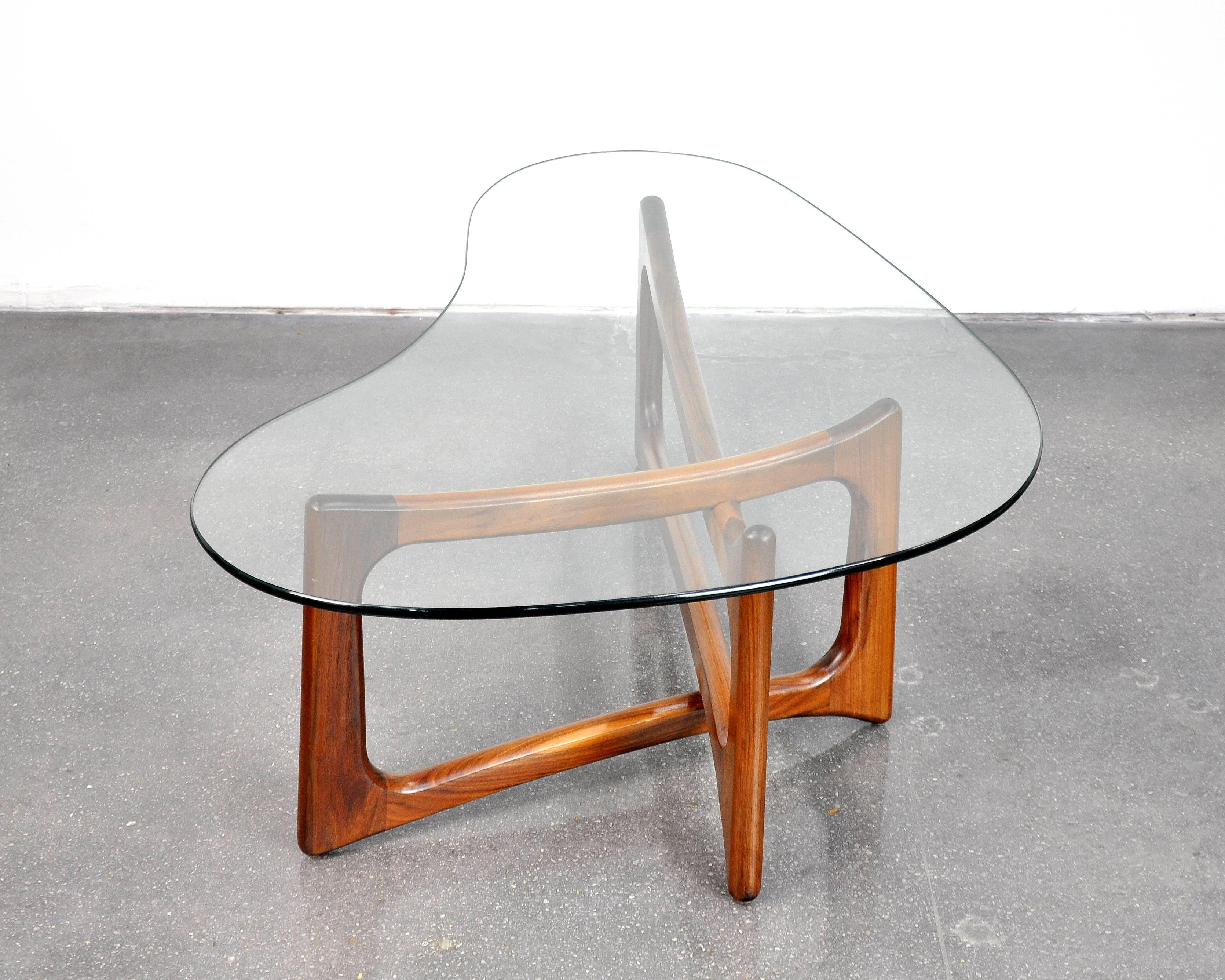 Glass Adrian Pearsall for Craft Associates Coffee Table