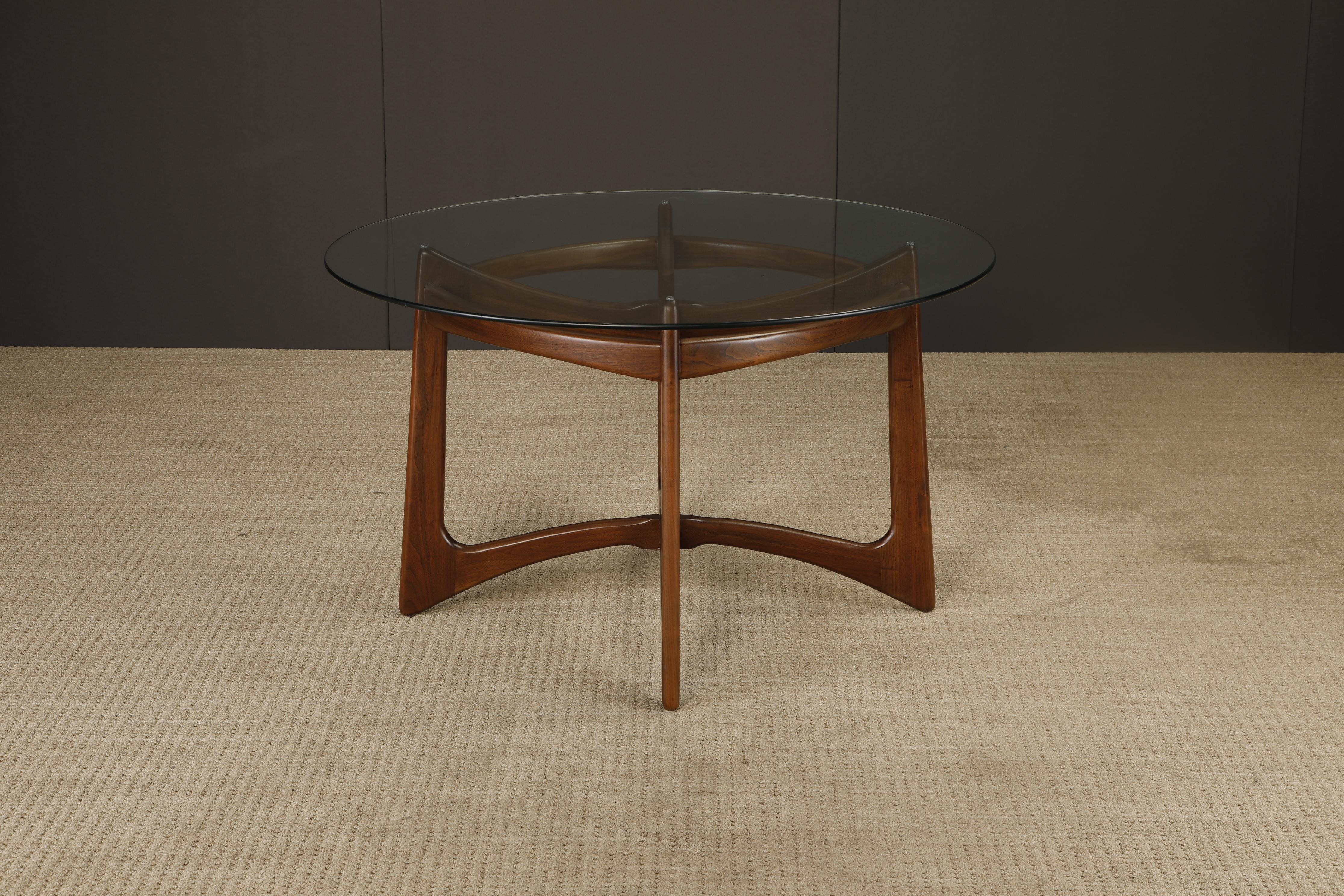 Tavolo da pranzo 'Compass' in noce di Adrian Pearsall per Craft Associates, anni '60 in vendita 7