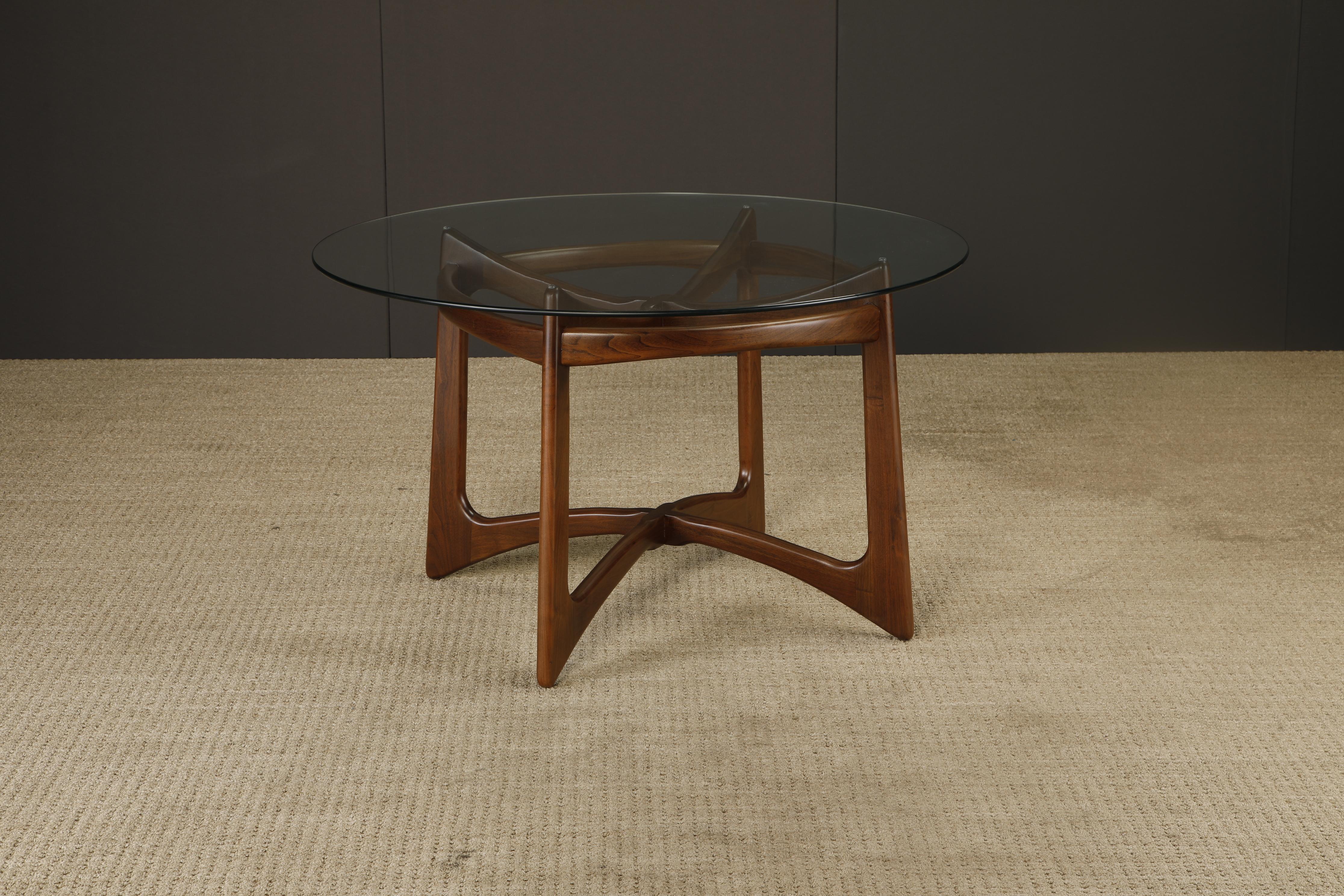 Tavolo da pranzo 'Compass' in noce di Adrian Pearsall per Craft Associates, anni '60 in vendita 10