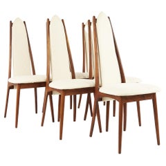 Adrian Pearsall for Craft Associates Dining Chairs, Set of 6