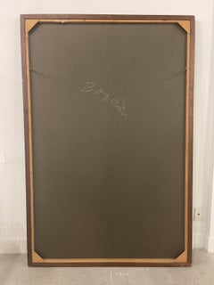 Adrian Pearsall for Craft Associates Framed Wall Hanging Titled: "Love in Space"