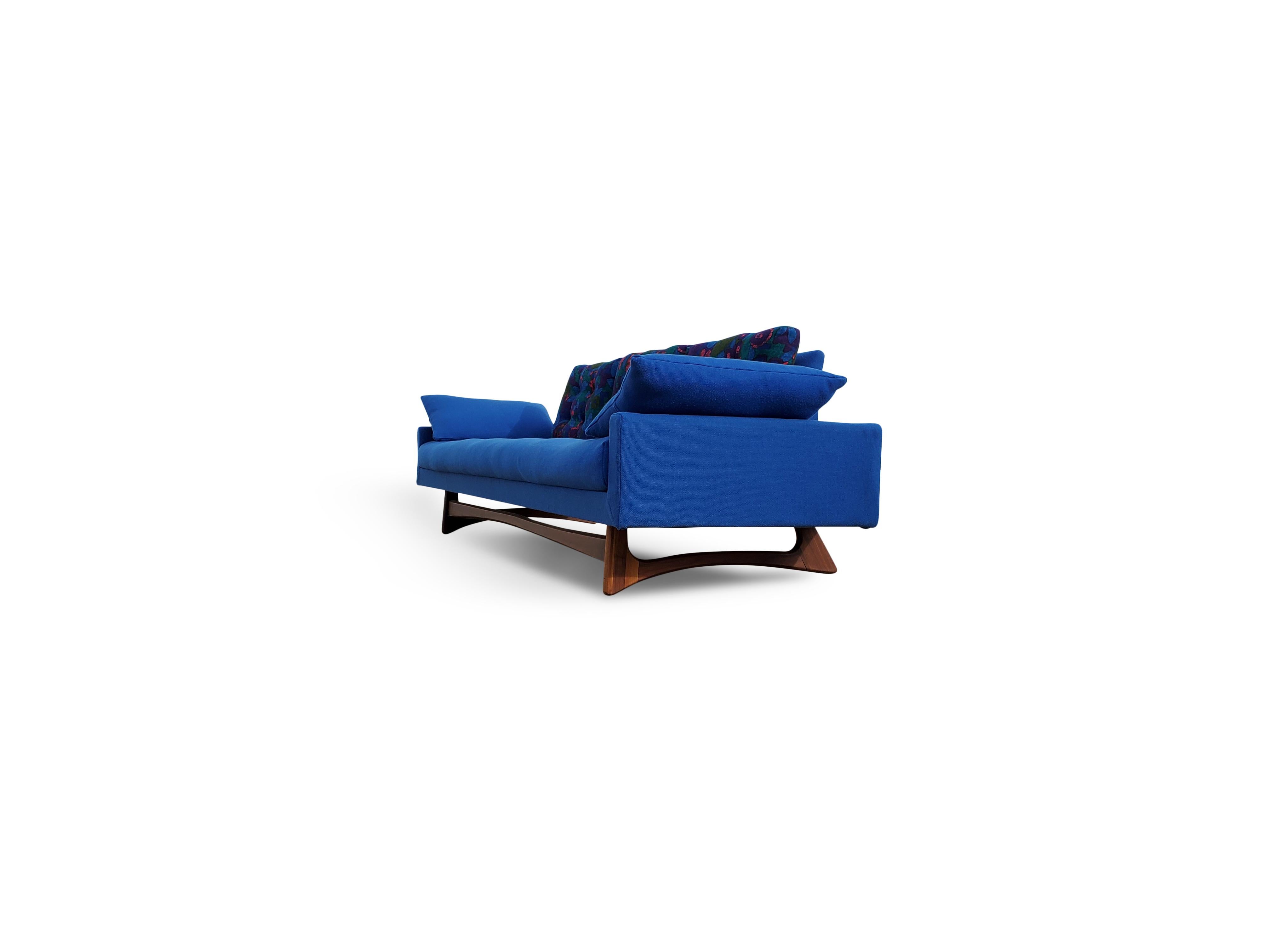 20th Century Adrian Pearsall for Craft Associates Gondola Sofa For Sale