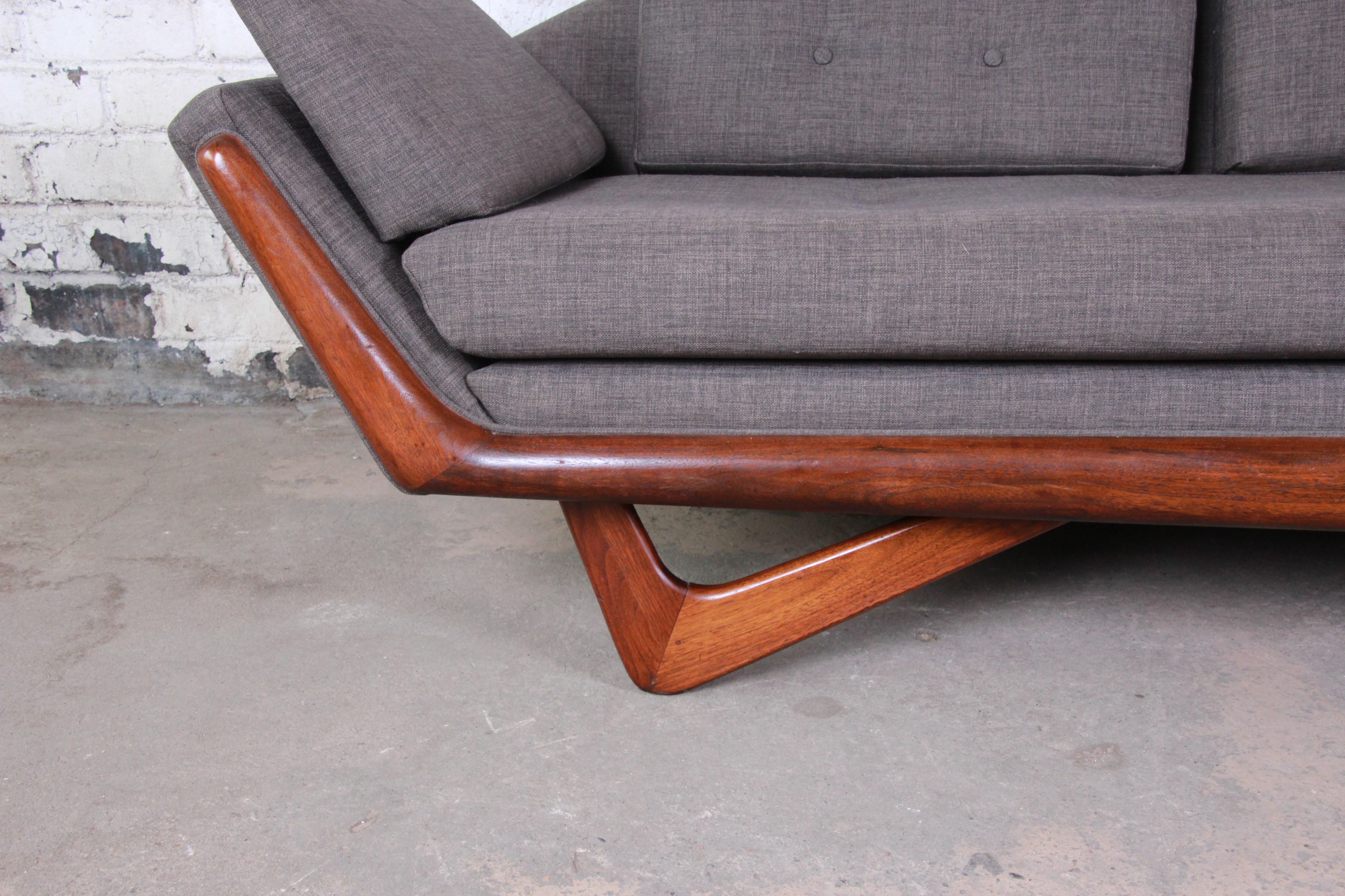 American Adrian Pearsall for Craft Associates Gondola Sofa on Boomerang Legs, 1960s
