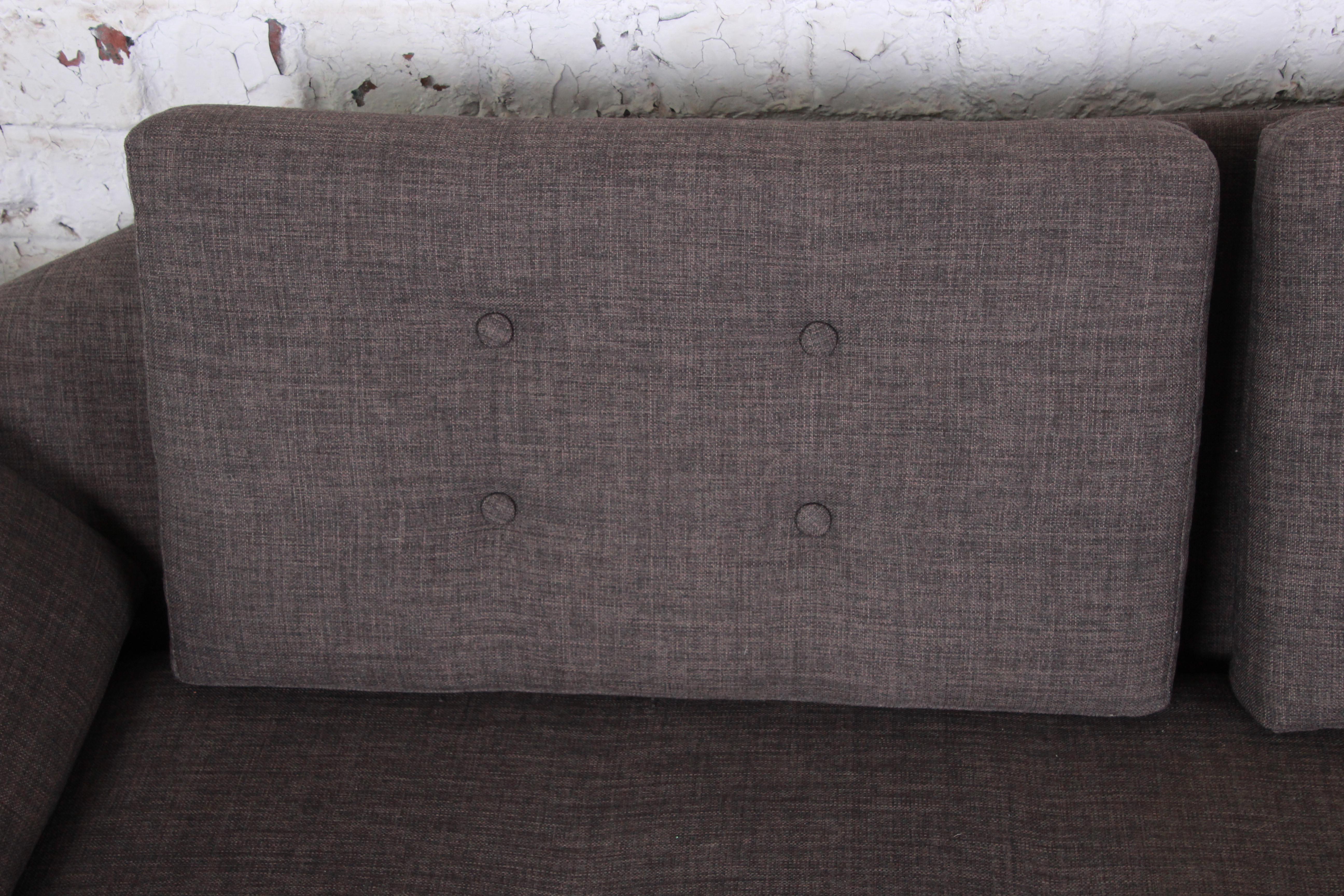 Mid-20th Century Adrian Pearsall for Craft Associates Gondola Sofa on Boomerang Legs, 1960s