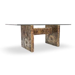 Adrian Pearsall for Craft Associates Goop Brutalist Dining Table c. 1970s