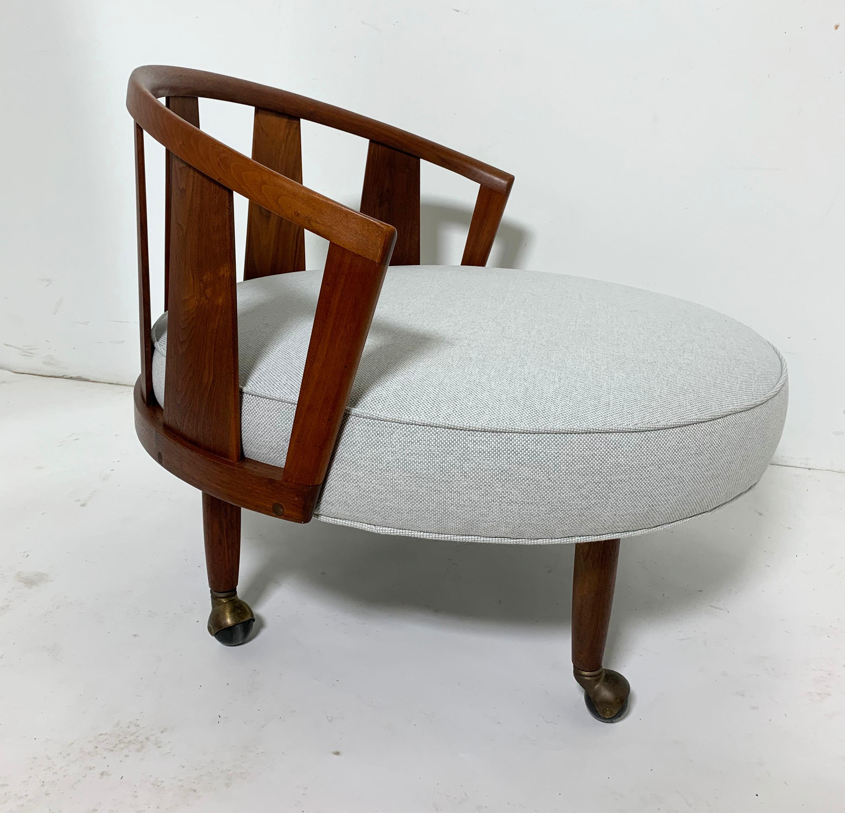 Adrian Pearsall for Craft Associates “Havana” Lounge Chair, circa 1960s In Good Condition In Peabody, MA