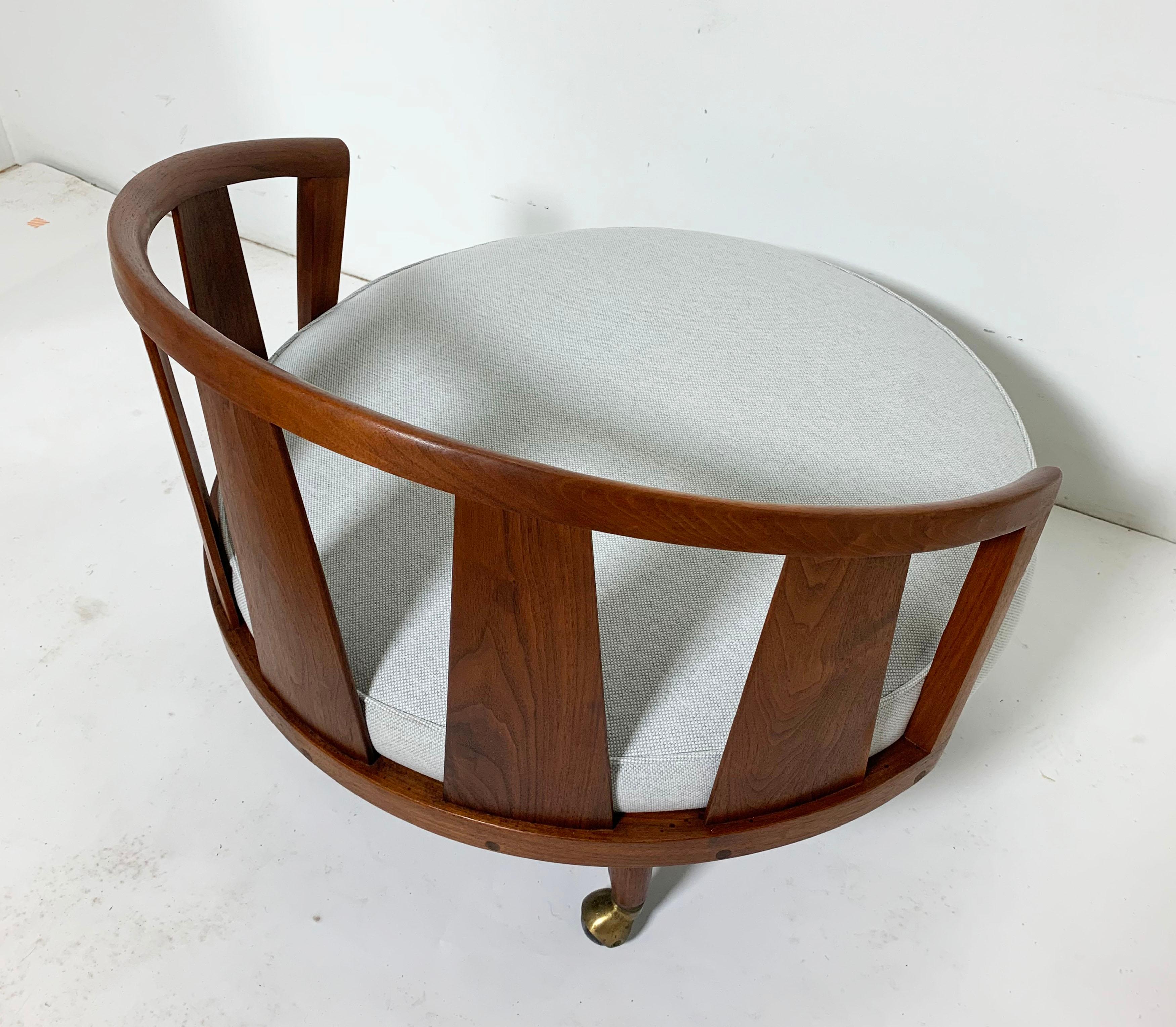Upholstery Adrian Pearsall for Craft Associates “Havana” Lounge Chair, circa 1960s