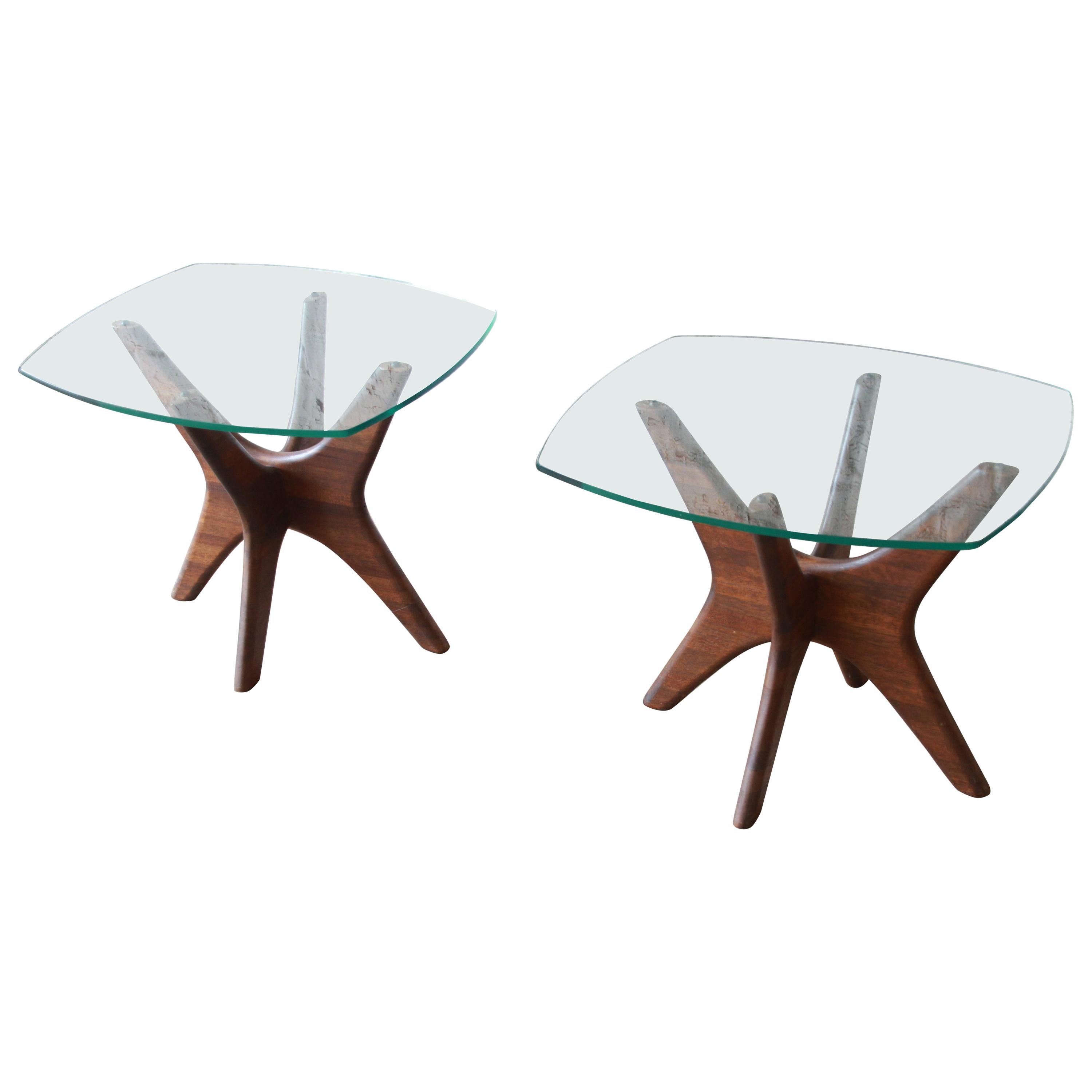 Adrian Pearsall for Craft Associates "Jacks" Side Tables, Pair