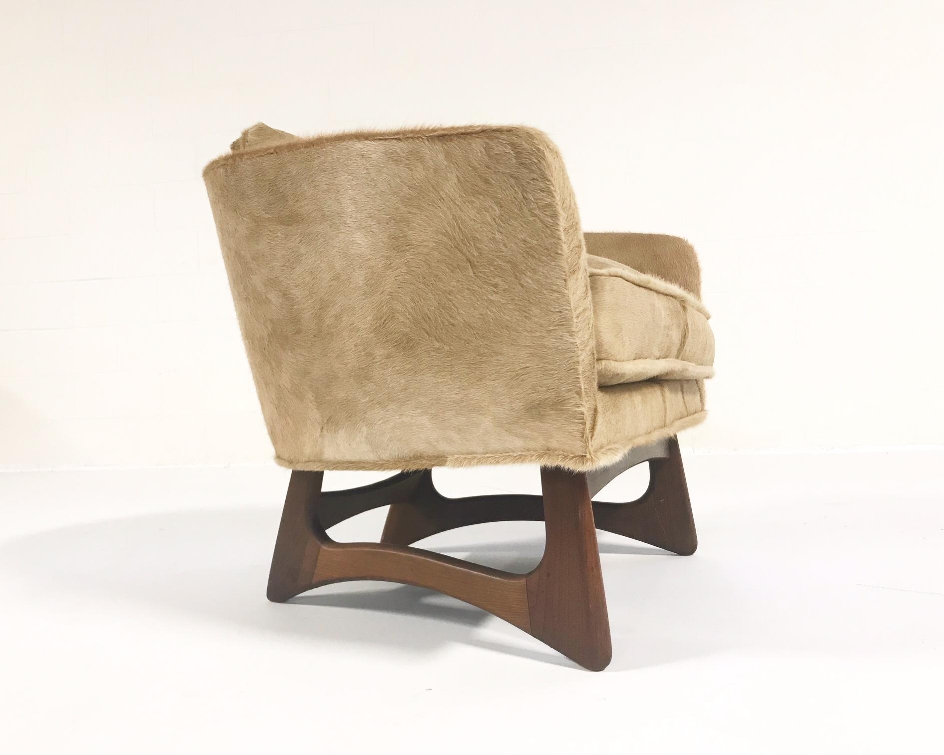 American Adrian Pearsall for Craft Associates Lounge Chair in Brazilian Cowhide