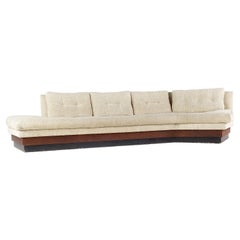 Vintage Adrian Pearsall for Craft Associates Mid Century Boomerang Sofa