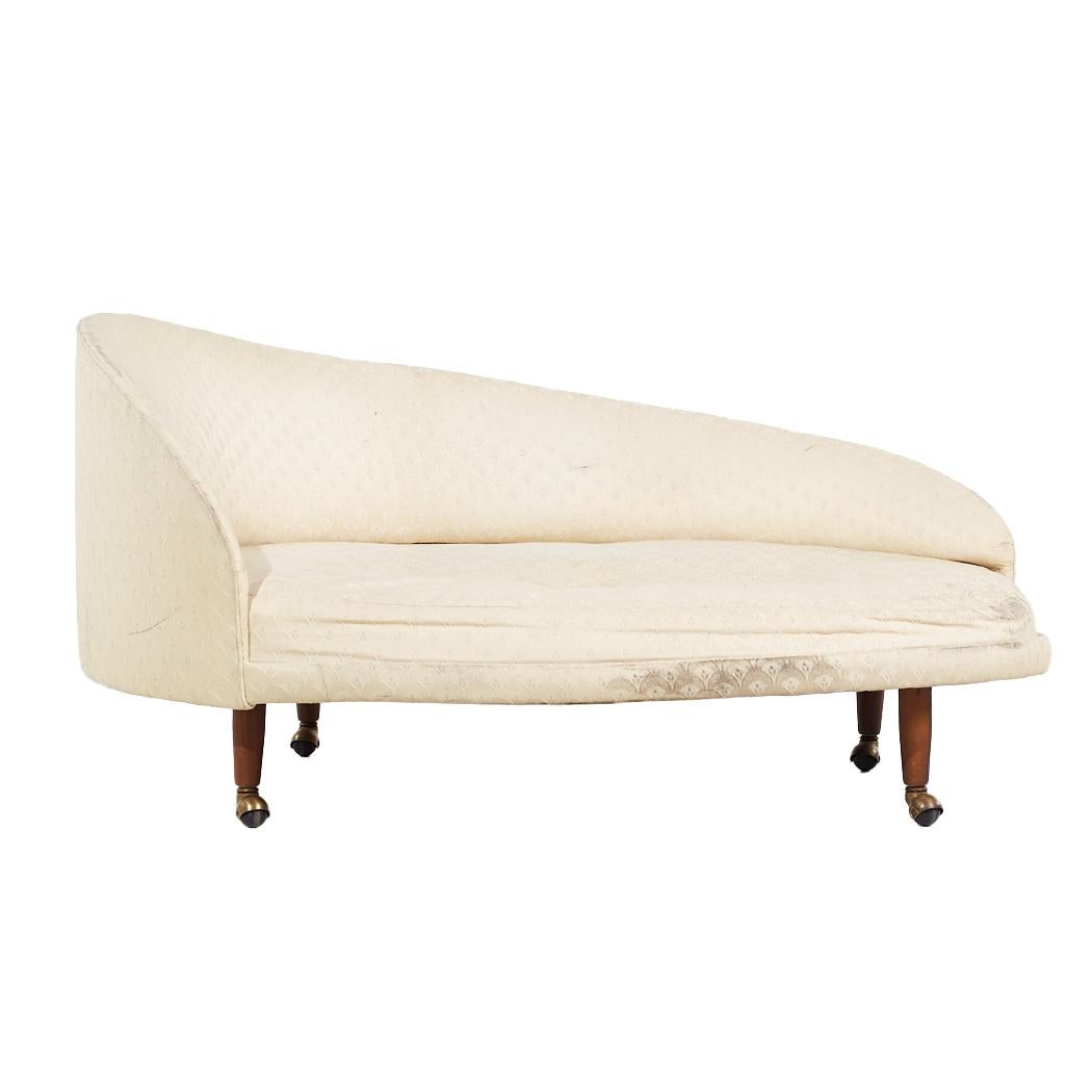 Adrian Pearsall for Craft Associates Mid Century Cloud 2026CL Chaise Lounge

This chaise measures: 57 wide x 37 deep x 28.5 high, with a seat height of 14 inches

All pieces of furniture can be had in what we call restored vintage condition. That