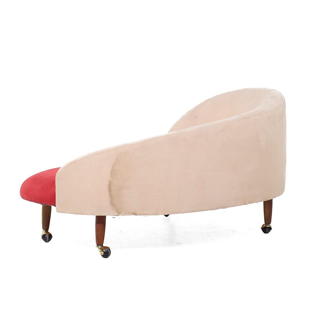 Adrian Pearsall per Craft Associates Chaise di metà secolo in nuvola In condizioni buone in vendita a Countryside, IL