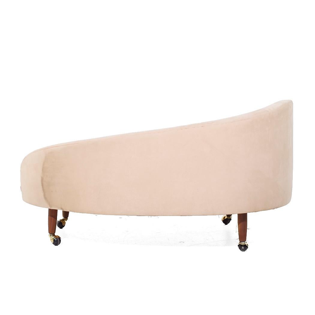 Fine XX secolo Adrian Pearsall per Craft Associates Chaise di metà secolo in nuvola in vendita