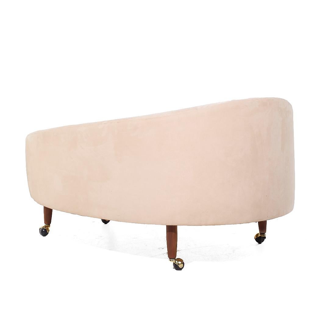 Metallo Adrian Pearsall per Craft Associates Chaise di metà secolo in nuvola in vendita