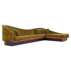 Vintage Adrian Pearsall for Craft Associates Mid Century Cloud Sofa