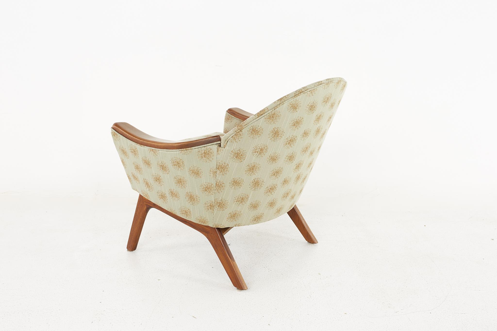 Late 20th Century Adrian Pearsall for Craft Associates Mid Century Highback Lounge Chair For Sale