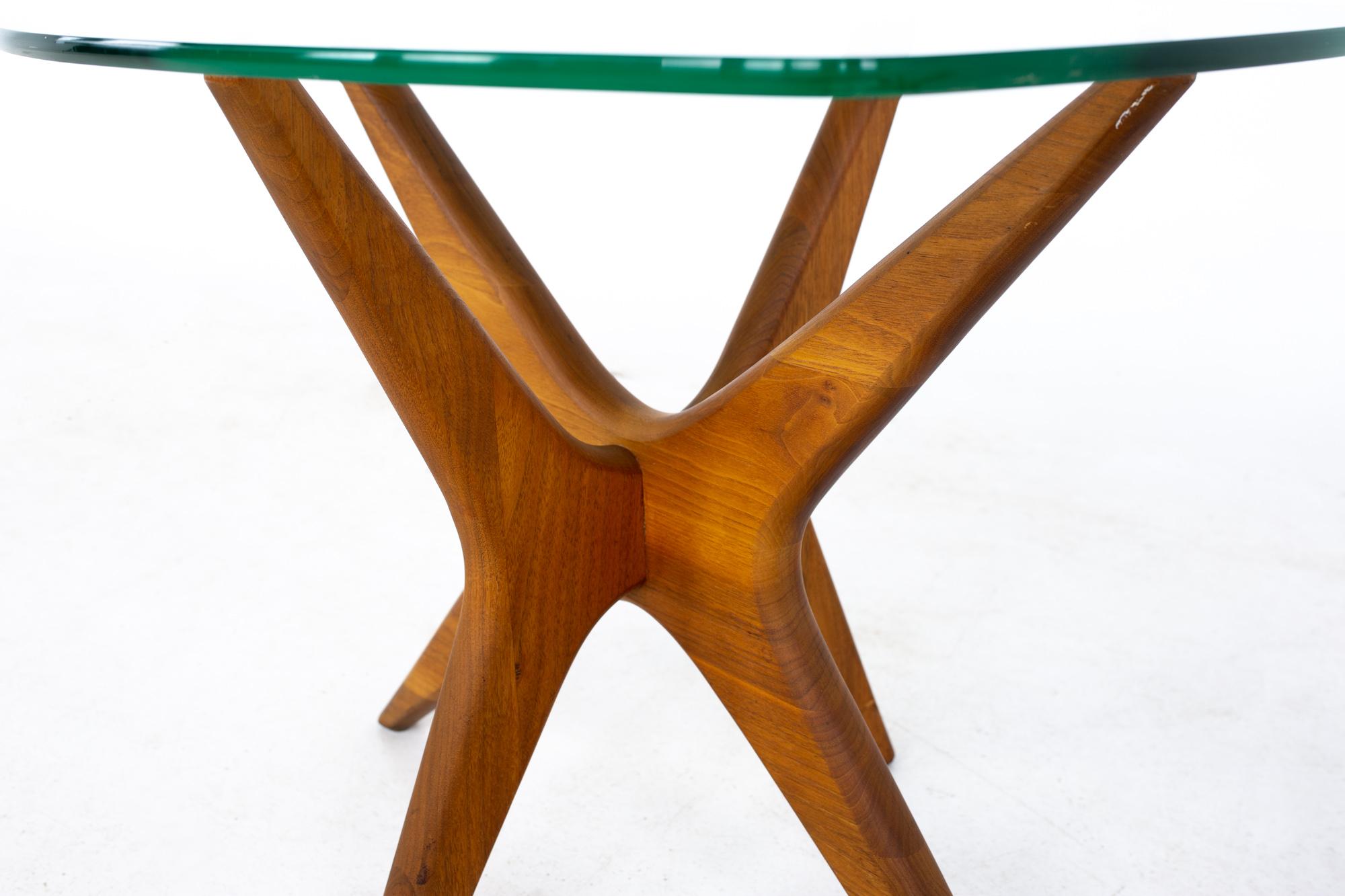 Late 20th Century Adrian Pearsall for Craft Associates Mid Century Jacks Side End Table, Pair