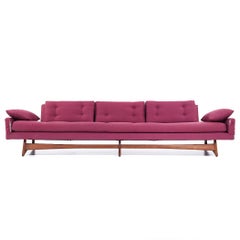 Adrian Pearsall for Craft Associates Mid Century Long Gondola Sofa